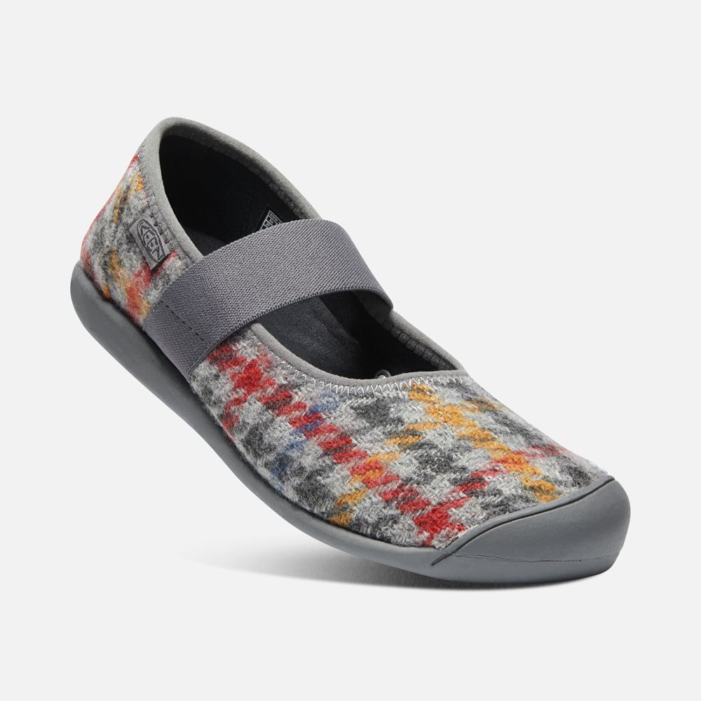 Keen Slip-On Dames Gekleurd - Sienna Plaid Mary Jane - 65273-ONBH